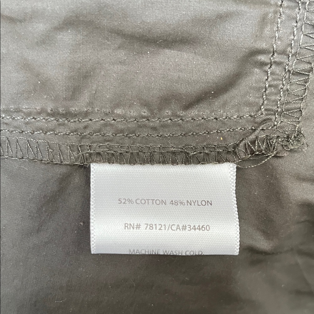 Eileen Fisher Olive Green Utility Vest - Picture 11 of 12